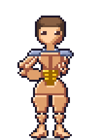 L'avatar Routine19 fait : Wood chop à la poulie, muscles travaillés en couleur