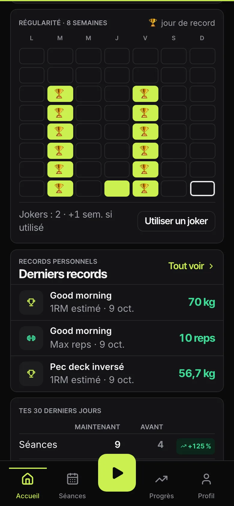 Le calendrier des huit dernières semaines, une coupe les jours de record et des jokers pour garder la série.